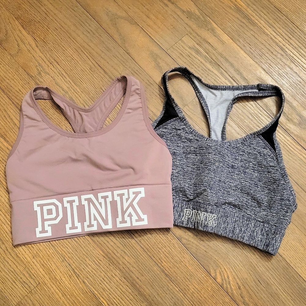 2 PINK Ultimate Sports Bras sz. Sm